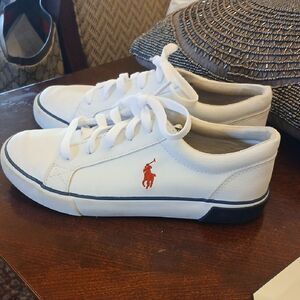 Polo by Ralph Lauren White Low-Top Sneakers
